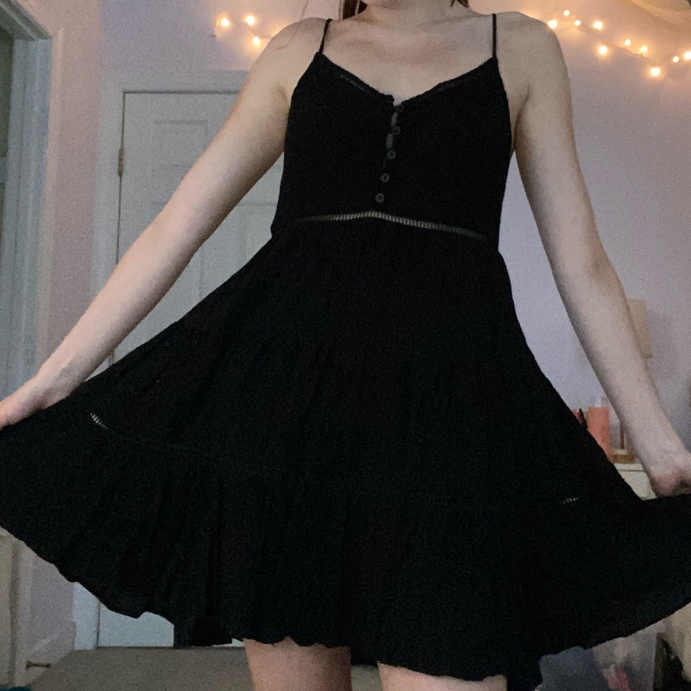 NWOT Black loose dress
